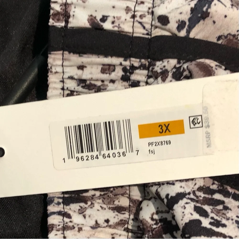Calvin Klein Performance Women’s Print Athletic Shorts Sz 3X - Picture 6 of 8